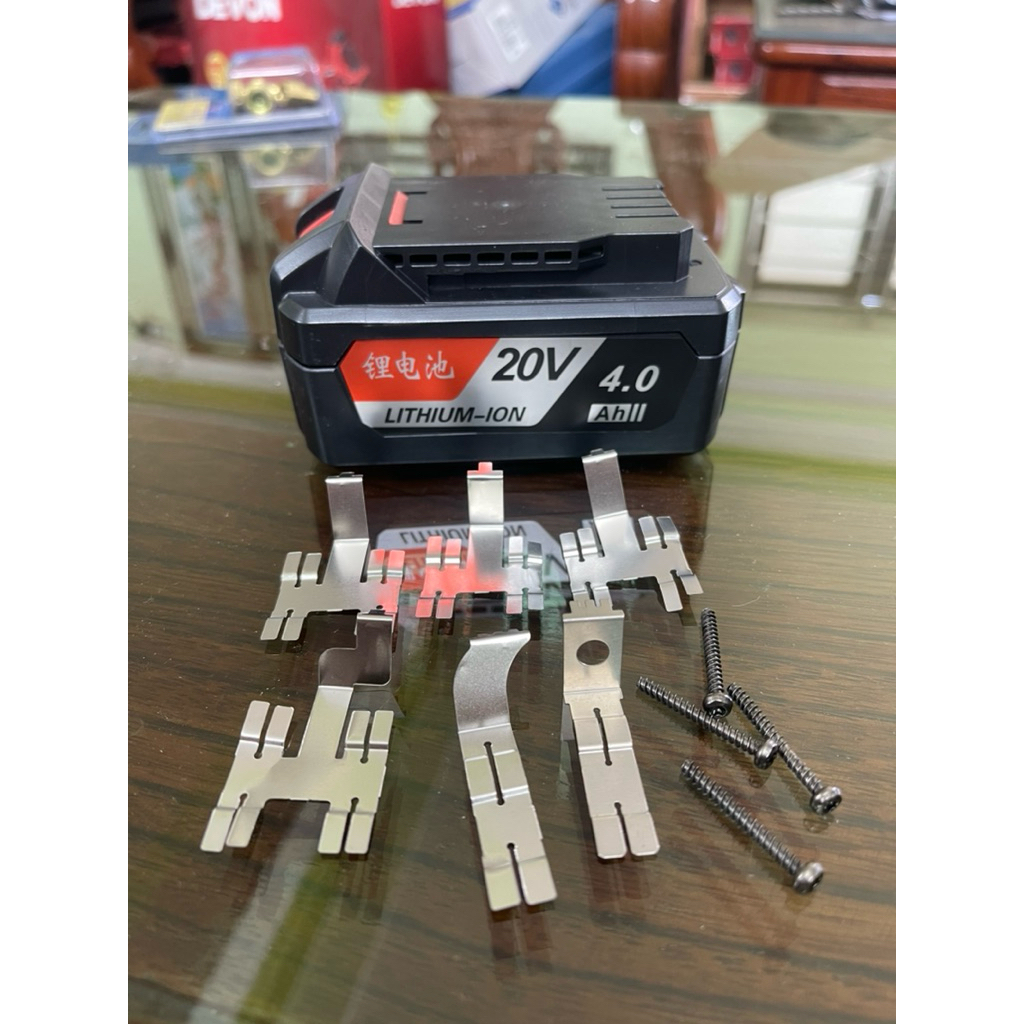 Vỏ mạch Dongcheng 20V-4ah 10cell nhận sạc zin