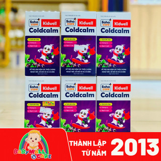 Siro Kidwell Coldcalm 120ml – Hỗ Trợ Giảm Ho, Sổ Mũi, Nghẹt Mũi Cho Bé Babymall & Care