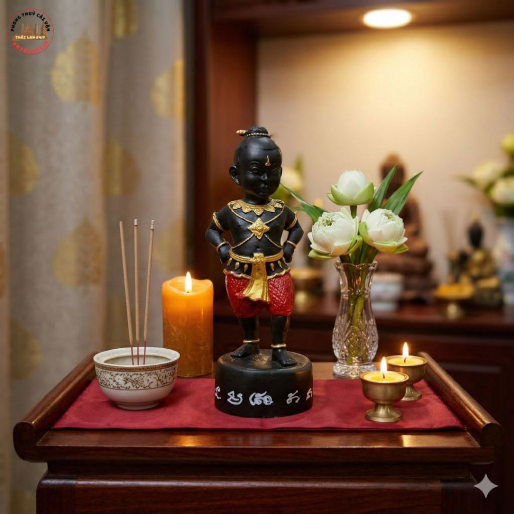 MẪU TƯỢNG TRANG TRÍ PHONG CÁCH THÁI LAN CAO 17CM ĐỂ BÀN