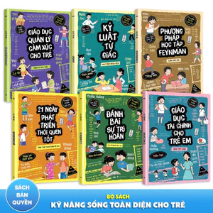 Bộ Sách Kỹ Năng Toàn Diện Cho Trẻ Từ 6 - 12 Tuổi - Tiên Phong Books