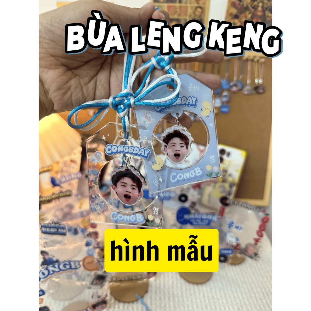 Móc khoá/ keyrings mẫu BÙA LENGKENG IN THEO YÊU CẦU ATSH MÙA 2 CONGB ✨ATSH2 | BigBuy360 - bigbuy360.vn
