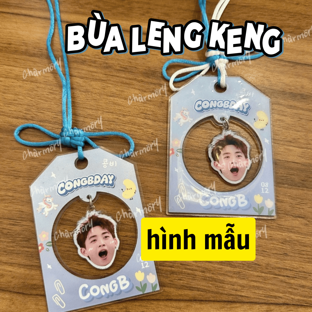 Móc khoá/ keyrings mẫu BÙA LENGKENG IN THEO YÊU CẦU ATSH MÙA 2 CONGB ✨ATSH2 | BigBuy360 - bigbuy360.vn