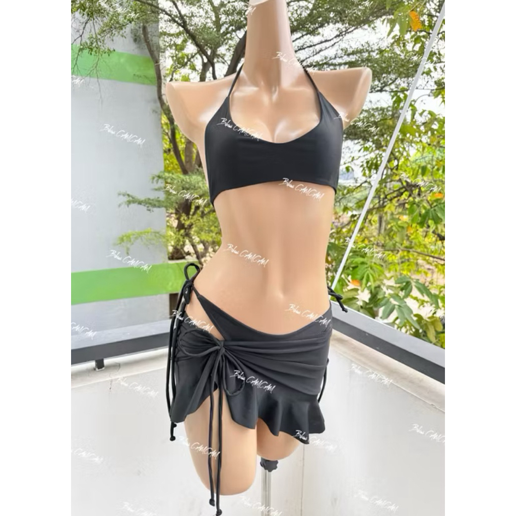 [HCM - Che Tên Sp] Bikini DTD 2 Mảnh Cổ Chữ U Quần Tam Giác