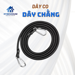 Dây co, dây thun co giãn buộc hàng, hành lý đa năng dài từ 1,5m, 2m, 3m, 4m,5m cho gia đình