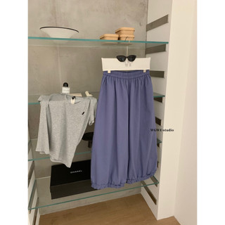 𝐏𝐡𝐢𝐞𝐧 𝐖𝐆𝐖𝐄 | w9023 Quần Thô Gấu Bèo Cạp Chun Dáng Bom Bí 4 Màu trơn