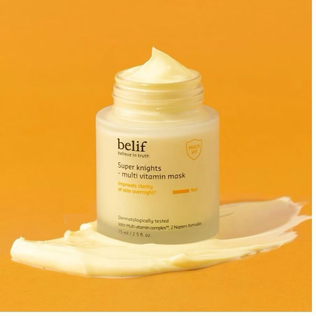 Mặt nạ ngủ Belif Super Knight Multi Vitamin Mask 75ml Dưỡng Sáng Da IS4