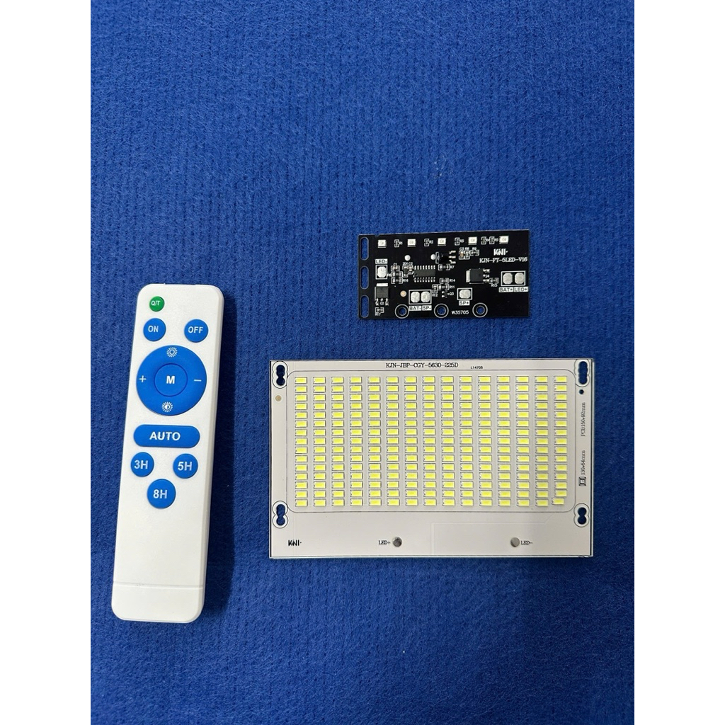Bộ mạch đèn pha LED Năng Lượng Mặt Trời , led 5730  siêu sáng + mạch nguồn + remote chỉnh sáng -100w,200w,300w,500w,600w