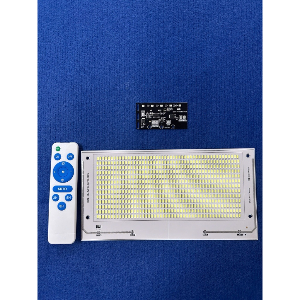 Bộ mạch đèn pha LED Năng Lượng Mặt Trời , led 5730  siêu sáng + mạch nguồn + remote chỉnh sáng -100w,200w,300w,500w,600w