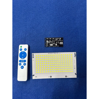 Mạch LED đèn pha 200W, 300w,500w năng lượng mặt trời - chip 5054, mạch sạc, remote. Siêu sáng, siêu bền.