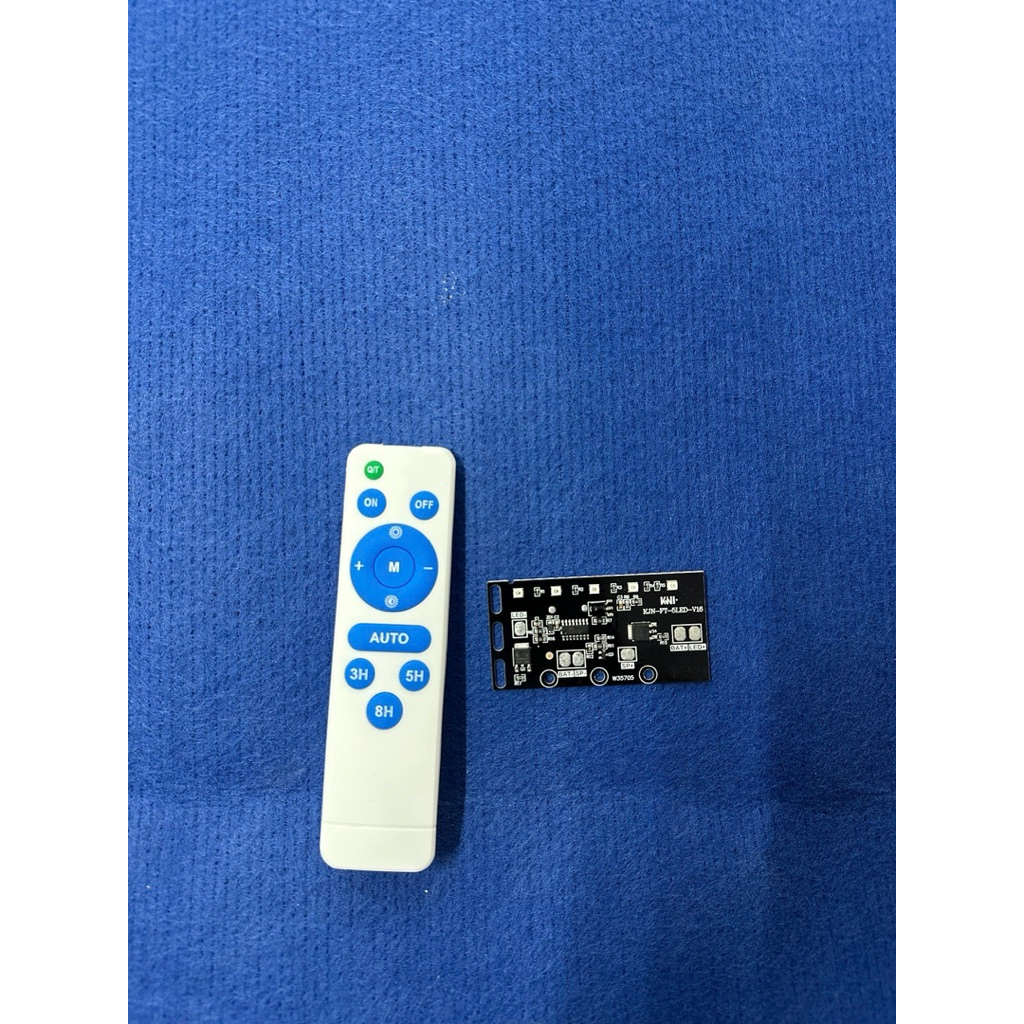 Bảng mạch led 5054 + mạch sạc + remote dành cho đèn pha năng lượng mặt trời công suất 200w .300w _ mạch led siêu sáng.