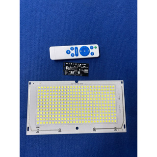Mạch LED đèn pha 200W, 300w,500w năng lượng mặt trời - chip 5054, mạch sạc, remote. Siêu sáng, siêu bền.