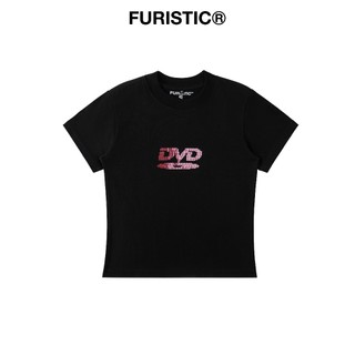 Áo thun babytee tay ngắn 100% cotton. FURISTIC DVD VIDEO BABYTSHIRT