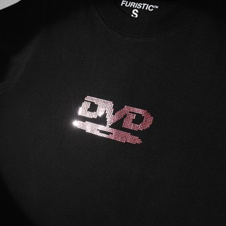 Áo thun babytee tay ngắn 100% cotton. FURISTIC DVD VIDEO BABYTSHIRT