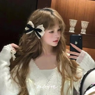 Kẹp tóc nơ tiểu thư vintage cho nàng bánh bèo