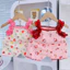 Đồ bộ bé gái 2 dây từ 6 - 15kg vải tăm lạnh mềm, co giãn tốt, màu đẹp, không xù lông
