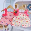 Đồ bộ bé gái 2 dây từ 6 - 15kg vải tăm lạnh mềm, co giãn tốt, màu đẹp, không xù lông