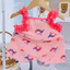 Đồ bộ bé gái 2 dây từ 6 - 15kg vải tăm lạnh mềm, co giãn tốt, màu đẹp, không xù lông