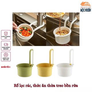 [Mẫu mới 2026] Rổ lọc rác, thức ăn thừa treo bồn rửa chén, chất liệu nhựa siêu bền - đa năng, tiện dụng