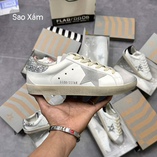 [ HÀNG SẴN - SC]Giày Sneaker g.g.d.b ngôi sao bản bẩn hàng đẹp full box, 4 màu , giày lấp lánh ngôi sao