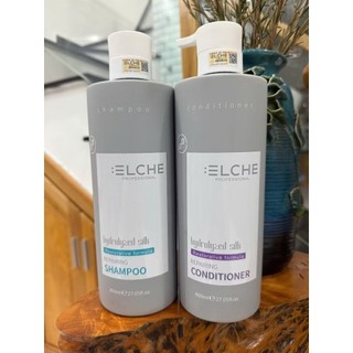 (Chính Hãng) Cặp dầu gội xả ELCHE 800ml Phục Hồi Ngăn Tóc Gãy Rụng