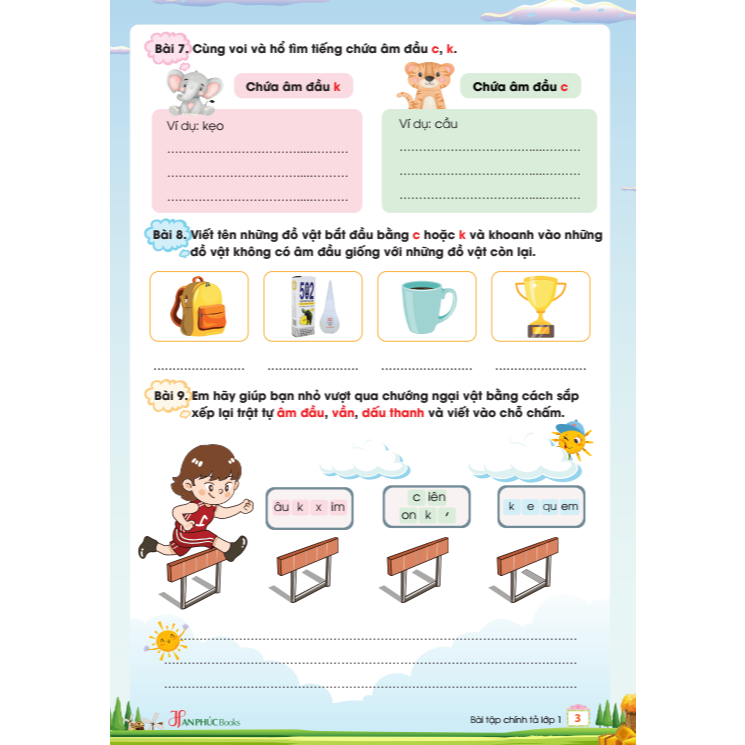 Sách - H An Phúc -  Vở Ôn Luyện Bài Tập Chính Tả Lớp 1