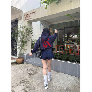 Áo Khoác Boxy Hoodie ZIP KA