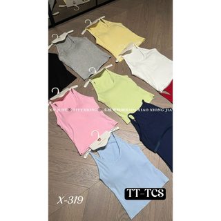 Áo bra tăm 2 dây đệm 319