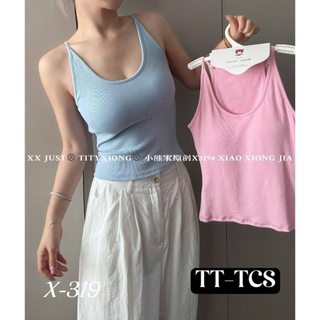 Áo bra tăm 2 dây đệm 319