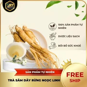 Trà Sâm Dây Rừng Ngọc Linh An Thành (1kg) - Sấy Sạch "Không Chua" - Vị Ngọt Sâm - Túi 1Kg