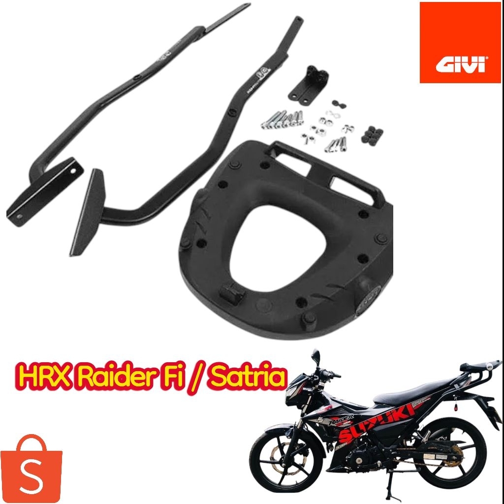 Baga sau chịu lực Givi HRV / HRX Raider Fi / Satria - Chính hãng