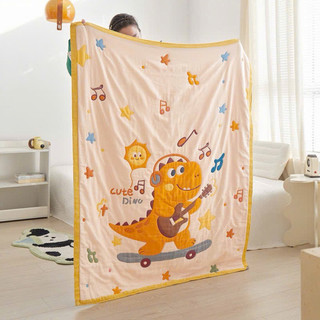 [Chăn cotton cho bé] Chăn xô organic An Toàn cho bé, họa tiết đáng yêu, mềm mịn, không hầm bí da bé yêu bị