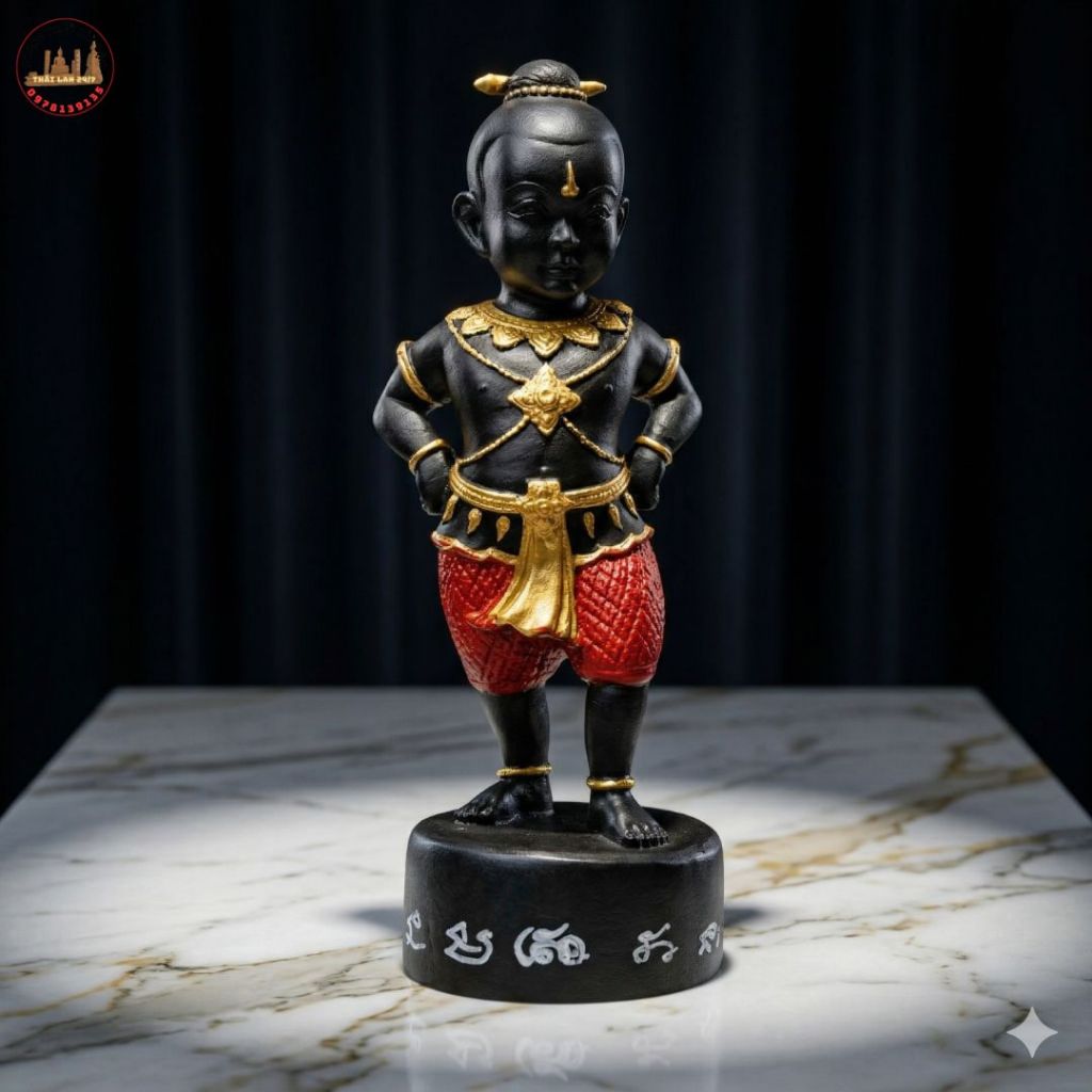 QUÀ TẶNG TRANG TRÍ TƯỢNG CẬU BÉ THÁI LAN CAO 17CM
