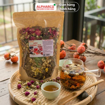 Mộc vương trà Alpharco gói 500g thanh lọc cơ thể ,ổn định huyết áp, nuôi dưỡng tâm hồn