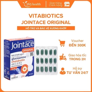 Viên uống Vitabiotics Jointace Original nhập khẩu từ Anh - Hỗ trợ và bảo vệ xương khớp (Hộp 30 viên)