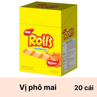 Sĩ thùng Bánh quế nhân phô mai Roll’s Nabati(6H x120g)