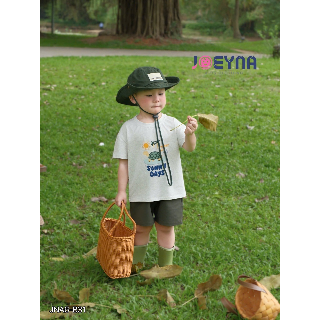 Set bộ cộc Joeyna B31bé trai sunny days cho bé 8-23kg