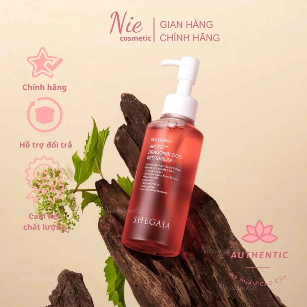 Serum Red Energy Arctic Dragonblood Red tinh chỉnh lỗ chân lông