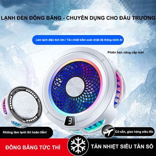 Quạt tản nhiệt điện thoại sò lạnh từ tính SR05 dùng cho điện thoại Iphone Samsung quạt siêu nhẹ đóng băng full mặt