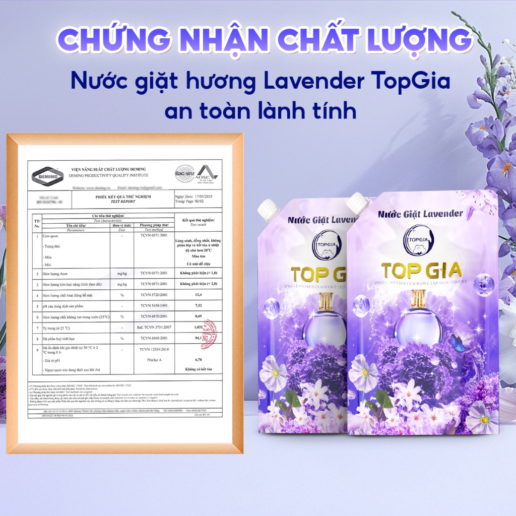 [COMBO 5L] Nước Giặt Xả TopGia Hương Đắm Say Dịu Nhẹ, Làm Sạch Vết Bẩn, Lưu Hương 72H, Túi 1L