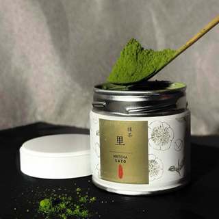 Bột Matcha Kimikura Sato Matcha Nguyên Chất Mang Đặc Trưng Hương Hoa Cỏ Vị Thơm Ngọt Nhẹ Hũ 30g M30