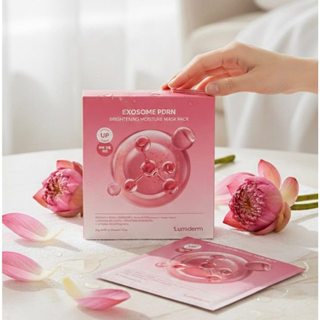 Mặt nạ làm trắng giảm nhăn Lumiderm EXOSOME PDRN Brightening Mask Pack