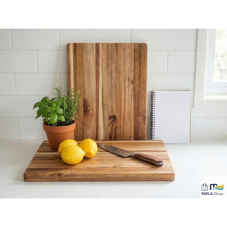 [Xả kho] Thớt thái Teak Acacia Tràm hàng xuất khẩu, không mùn mốc, cong vênh, dùng cắt thái decor