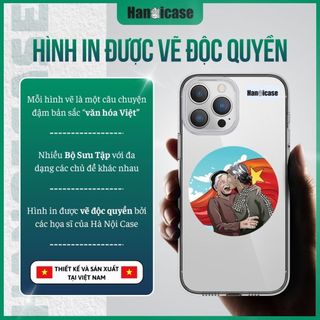 Ốp Lưng Điện Thoại Han icase Cho iPhone 12/13/14/15/16/17 Chống Sốc, Chống Bẩn, Ố Vàng Hai Bà Mẹ