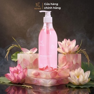Men Dừa Sữa Tắm Konus Sạch Thông Thoáng Khử Mùi Cơ Thể Mềm Mịn Tự Nhiên 500ml