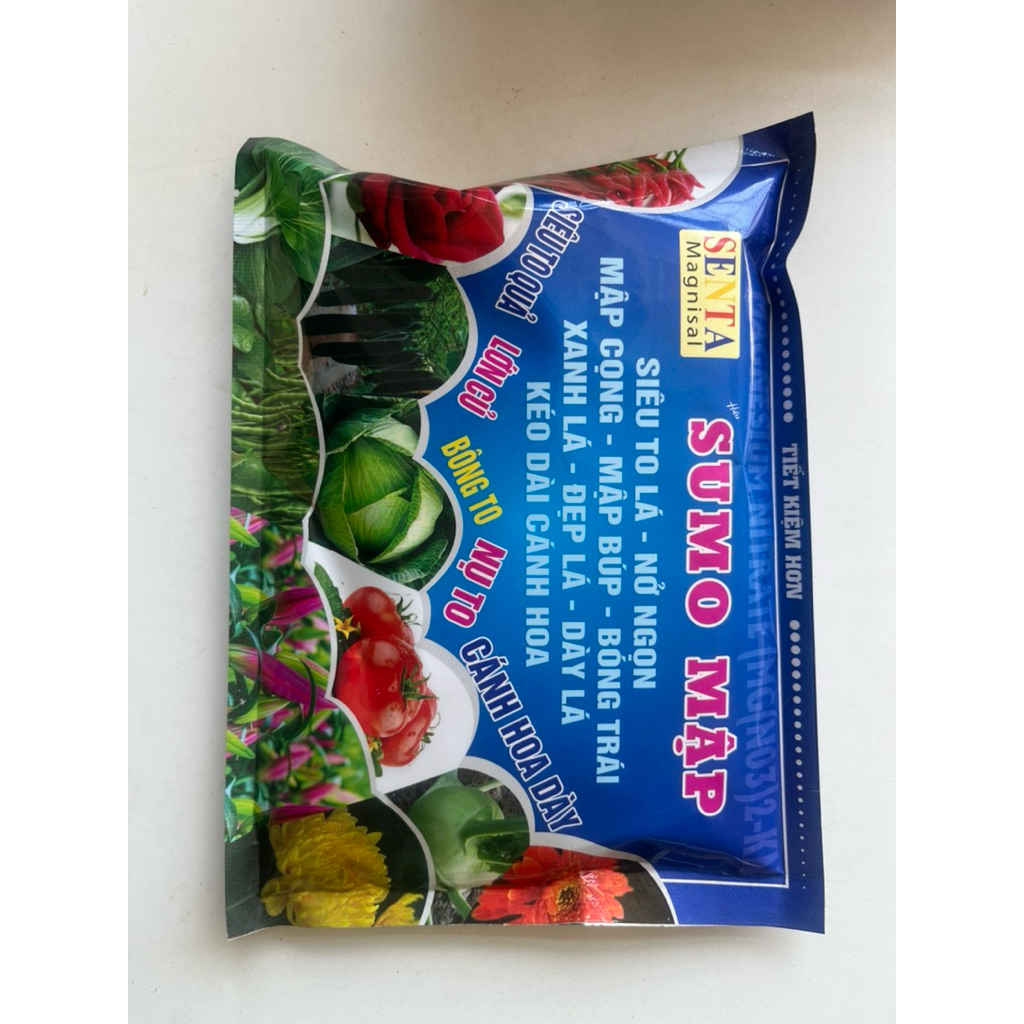 SUMO MẬP -  Giúp to lá, mập cọng,dày lá- goi 250gr