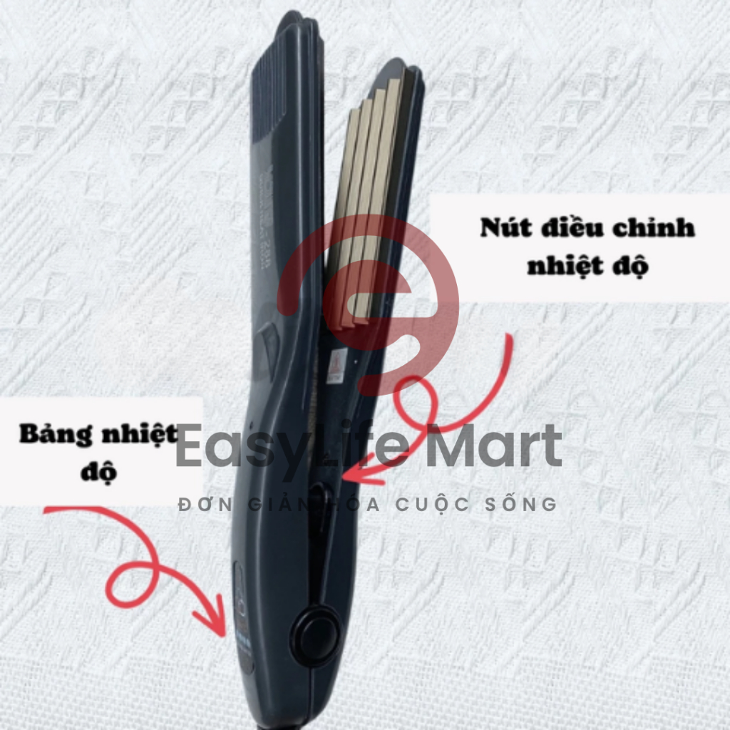 Máy Dập Phồng Tóc Bản To Cao Cấp  Tạo Phồng Tức Thì, Dành Cho Tóc Mỏng Thưa