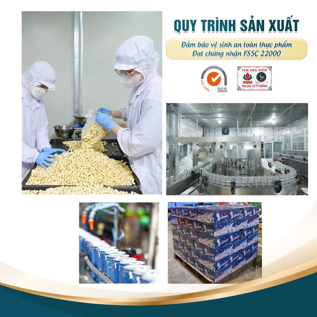 [1 LON] SỮA HẠT YẾN SÀO NESTWORLD MACCA VÀ HẠT SEN