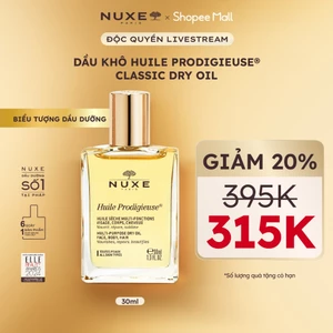 Dầu khô đa năng Nuxe Huile Prodigieuse Multi-Purpose Dry Oil 30ml
