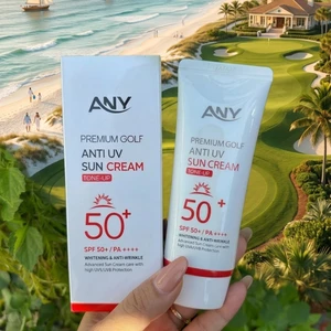Kem Chống Nắng Any Hàn Quốc Chính Hãng - Nâng tông trắng hồng Any Premium Golf Anti UV SPF 50+ 60ml/1 hộp