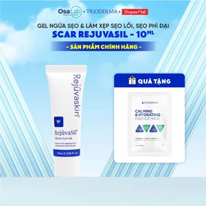 Gel ngăn ngừa sẹo và làm xẹp sẹo lồi, sẹo phì đại Rejuvaskin Rejuvasil 10ml